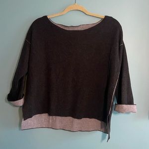 Reversible sweater!